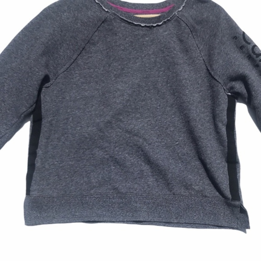 #5. Calvin Klein Performance Gray Pullover Sweatshirt - Picture 6 of 10